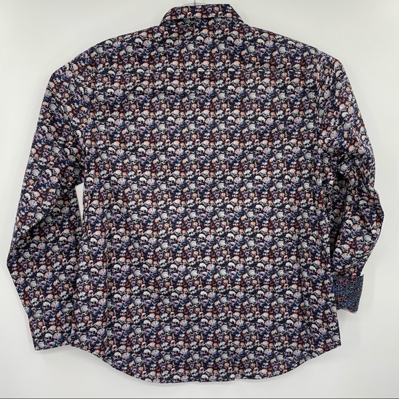 Robert Graham Angel Fire Flip Cuff Button Shirt - Picture 3 of 7